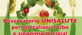 Per gli italiani il cibo è sinonimo di gioia !