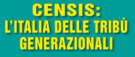 Censis: l’Italia delle tribù generazionali