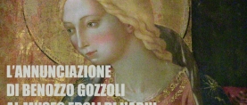 L’Annunciazione di Benozzo Gozzoli del Museo Eroli a Narni
