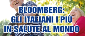 Bloomberg: gli italiani i più in salute al mondo