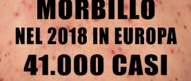 Morbillo: in Europa 41.000 casi nel 2018