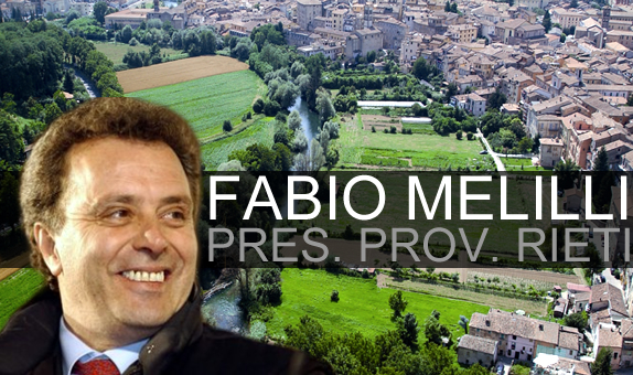 Intervista a Fabio Melilli, Presidente Provincia di Rieti