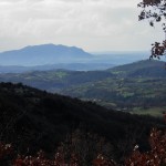 Il Monte Soratte visto da Cottanello
