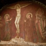 Affreschi della Cappella di San Silvestro (IX sec.) nel Santuario del Sacro Speco di San Francesco nei pressi di Narni