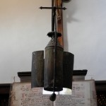 Santuario Francescano Greccio, Chiesa di San Bonaventura - particolare del leggio con antica lampada