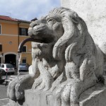 Monterotondo - fontana dei Leoni - particolare