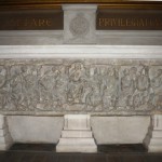 Nimes - Cattedrale - Sarcofago Paleocristiano