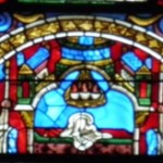 Poitiers - Saint Pierre - Vetrata della Crocefissione - Sepolcro