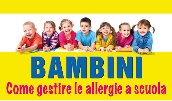 Bambini: gestire le allergie a scuola