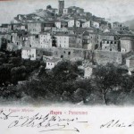 Casperia foto d'epoca cartolina 1911
