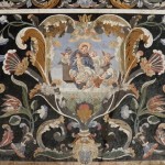 Stroncone - Convento S Francesco - Altare marmo policromo