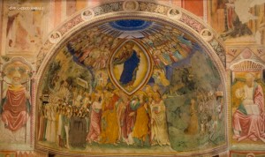 chiesa madonna della filetta ad amatrice affreschi pier paolo da fermo