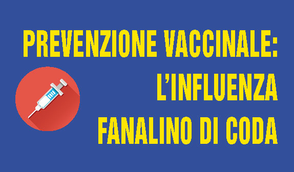 Vaccini: influenza fanalino di coda