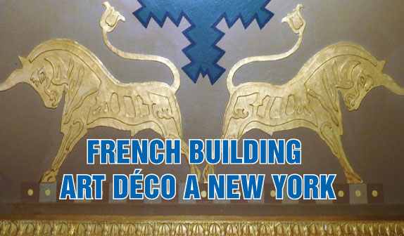 French Building: New York Art Decò