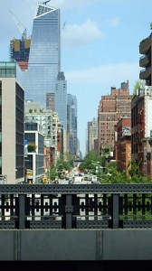 New York High Line Park Lower West Manhattan Hudson Yards