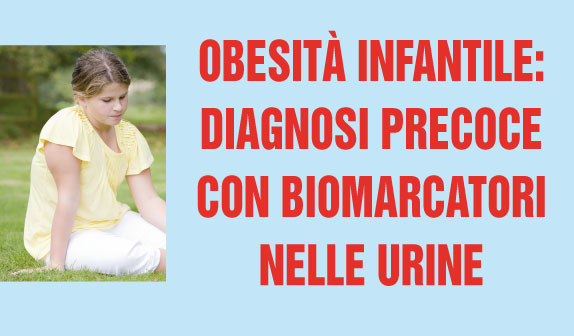 Obesità infantile: diagnosi precoce con biomarcatori nelle urine