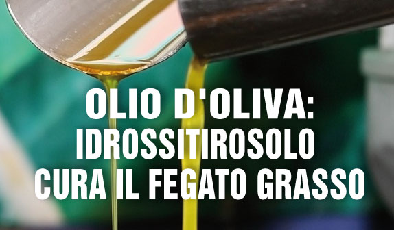 Olio d’oliva: idrossitirosolo cura il fegato grasso