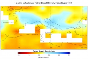 indice palmer siccità giugno 1940